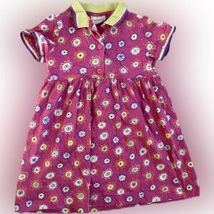 Hanna Anderson flower dress 3T